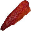 cold smoked atlantic salmon fillet on a transparent background