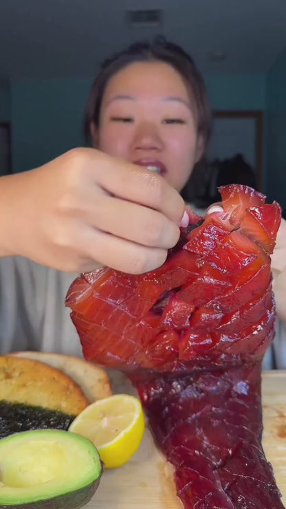 Candied Cold Smoked Salmon