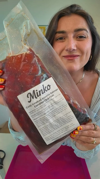 Candied Cold Smoked Salmon