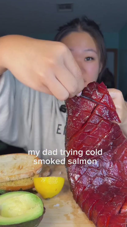 Candied Cold Smoked Salmon
